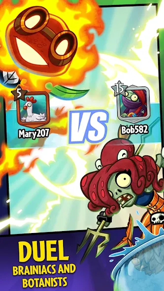 Plants vs. Zombies™ Heroes  [МОД Все открыто] Screenshot 3