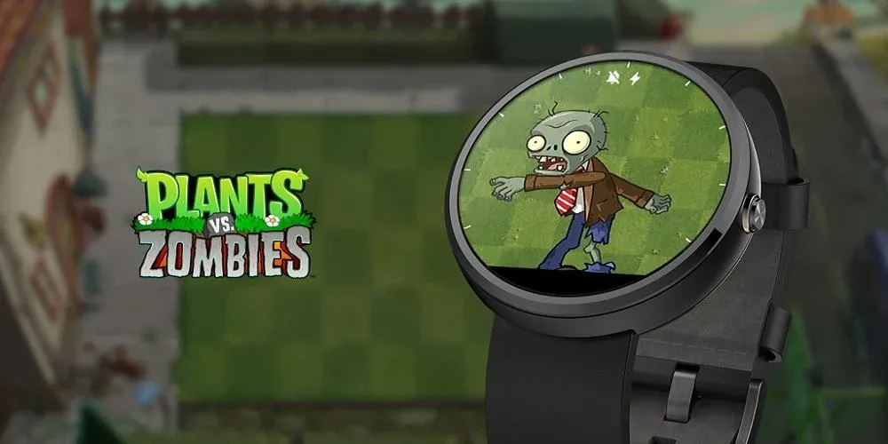 Plants vs. Zombies™ Watch Face  [МОД Все открыто] Screenshot 1