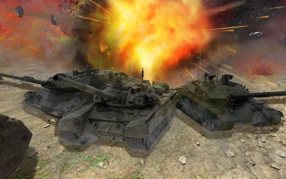 Real Tank Battle : War Machine (Реальное танковое сражение)  [МОД Unlocked] Screenshot 4