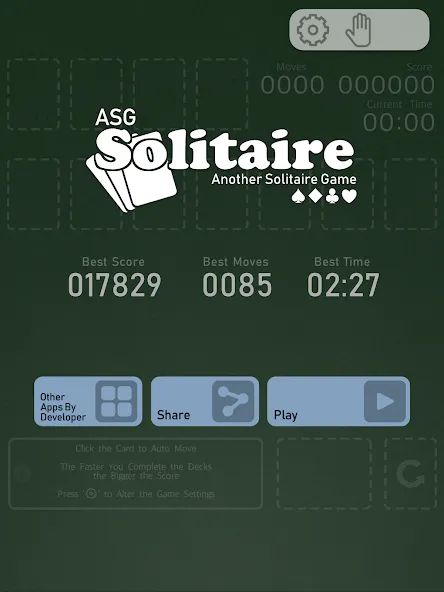 Solitaire - ASG (Солитр)  [МОД Бесконечные монеты] Screenshot 4