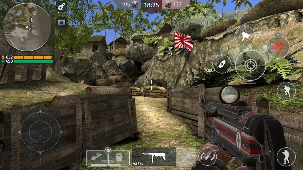 World War 2: Shooting Games (Вторая мировая война)  [МОД Unlimited Money] Screenshot 1