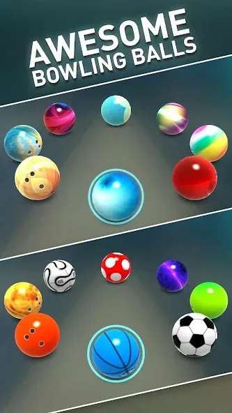 Bowling Game 3D (Боулинг игра 3D)  [МОД Unlocked] Screenshot 2