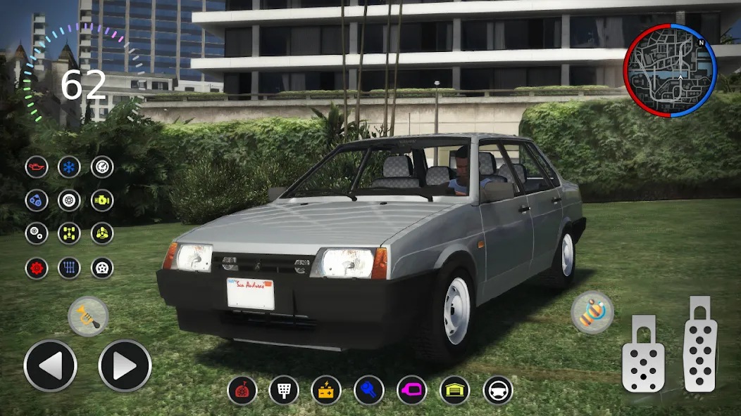 21099 Lada: Russian Racer Max  [МОД Меню] Screenshot 5