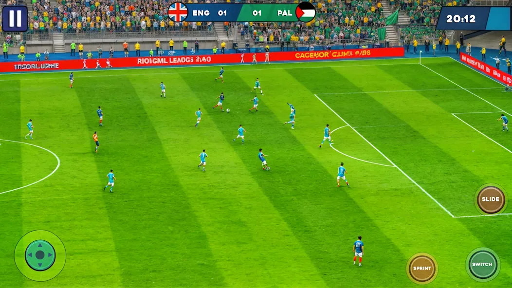 Soccer Games Football League (Соккер Геймс Футбол 2023)  [МОД Много денег] Screenshot 4