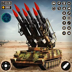 Скачать взлом Tank Battle Army Games 2023  [МОД Бесконечные монеты] - стабильная версия apk на Андроид