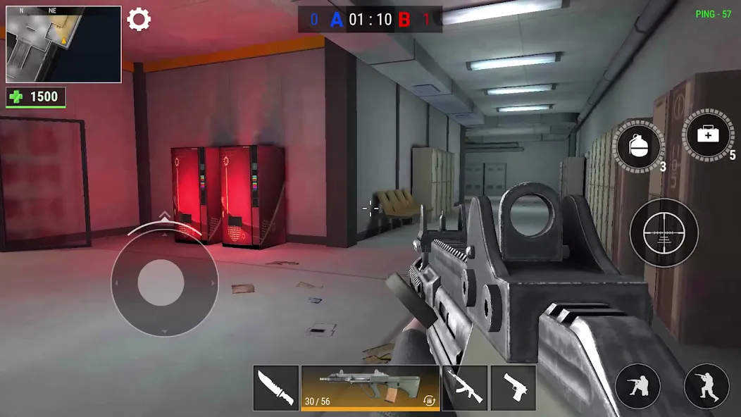 Modern Gun: Shooting War Games (Модерн Ган)  [МОД Все открыто] Screenshot 5