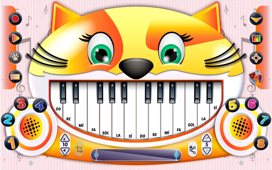 Meow Music - Sound Cat Piano (Мяу Музыка)  [МОД Mega Pack] Screenshot 1