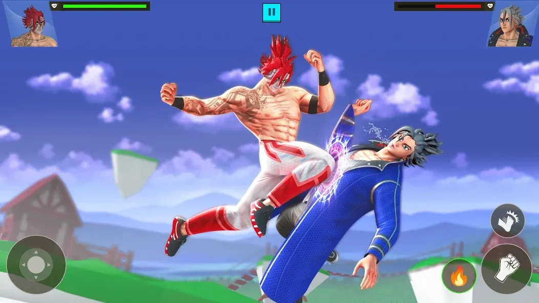 Anime Fighting Game (Аниме Файтинг Гейм)  [МОД Mega Pack] Screenshot 1