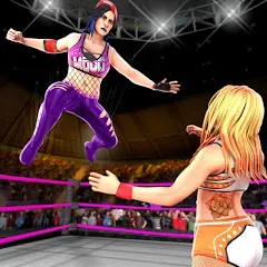 Скачать взломанную Bad Girls Wrestling Game  [МОД Много денег] - последняя версия apk на Андроид