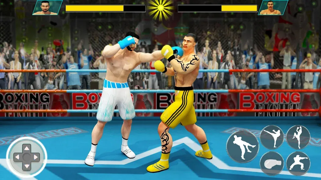 Punch Boxing Game: Ninja Fight  [МОД Mega Pack] Screenshot 4