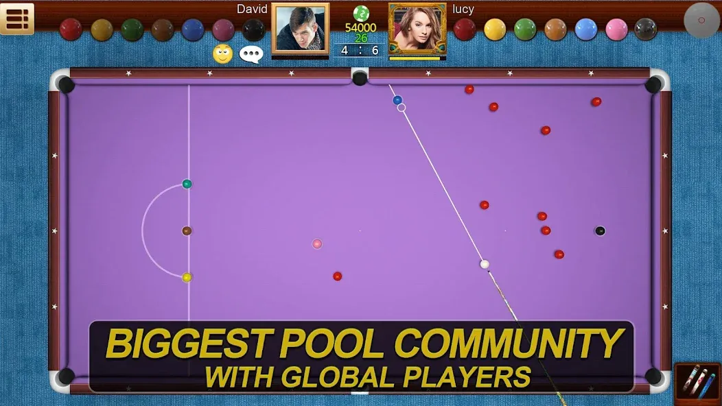 Real Pool 3D Online 8Ball Game (Реал Пул 3Д Онлайн 8Бол Гейм)  [МОД Все открыто] Screenshot 3