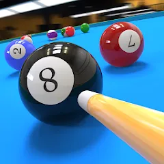 Взломанная Real Pool 3D Online 8Ball Game (Реал Пул 3Д Онлайн 8Бол Гейм)  [МОД Все открыто] - последняя версия apk на Андроид