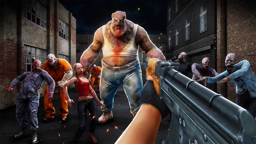 Zombination - FPS Zombie Games (Зомбинация)  [МОД Unlimited Money] Screenshot 4