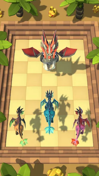 Dragon Fight - Merge Games  [МОД Меню] Screenshot 3