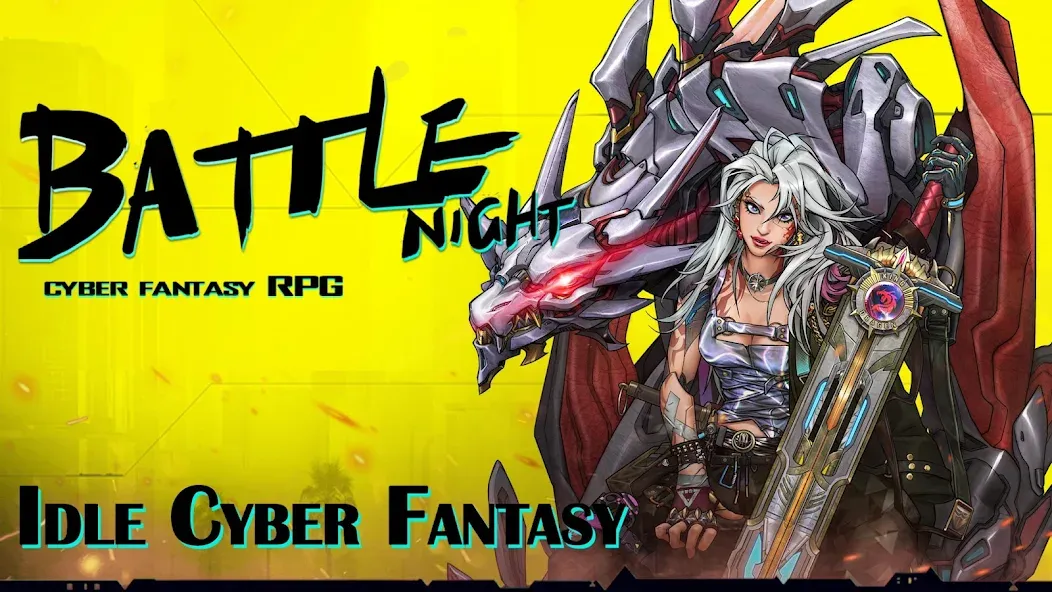 Battle Night: Cyberpunk RPG (Бэтл Найт)  [МОД Menu] Screenshot 1