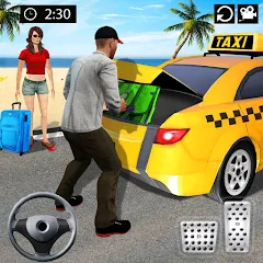 Взломанная Taxi Simulator 3d Taxi Sim  [МОД Menu] - полная версия apk на Андроид