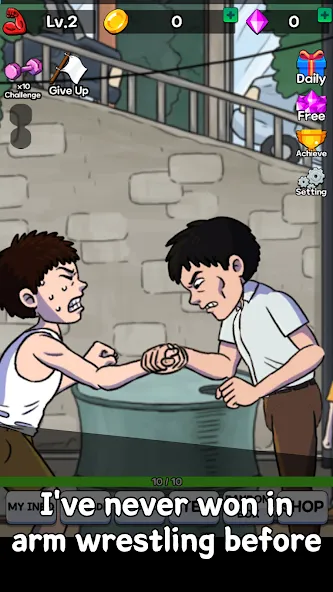 Arm Wrestling Clicker (Армреслинг Кликер)  [МОД Unlimited Money] Screenshot 3