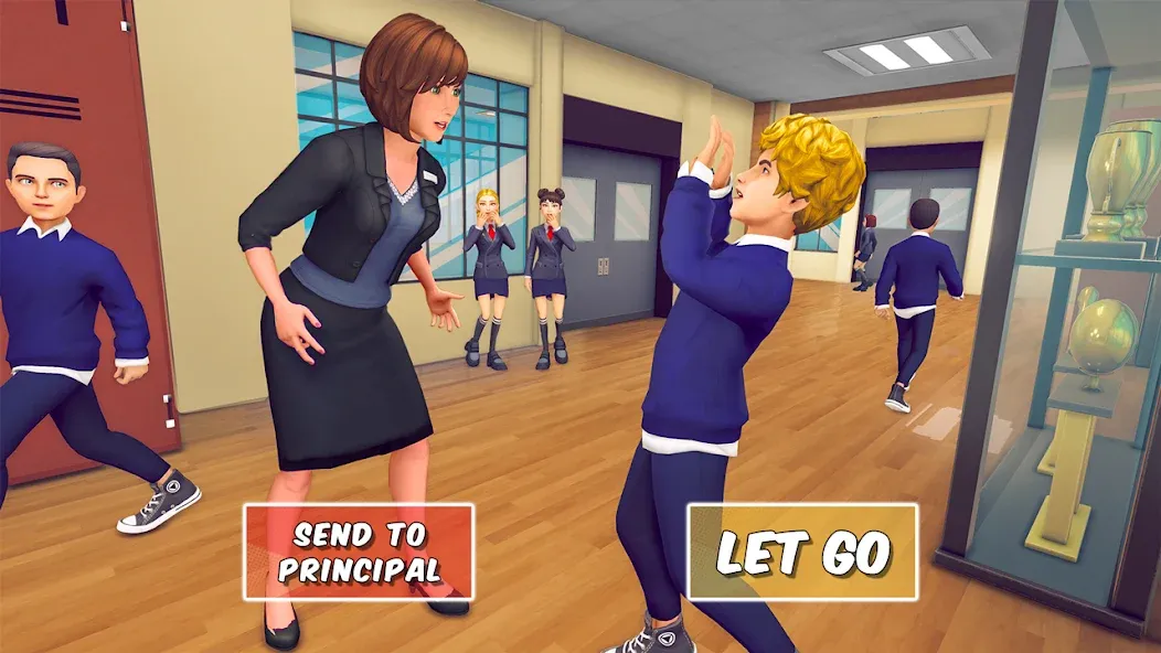 High School Teacher Simulator  [МОД Много денег] Screenshot 5