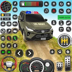 Взломанная Flying Prado Car Robot Game  [МОД Unlimited Money] - полная версия apk на Андроид