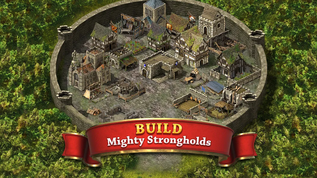 Stronghold Kingdoms Castle Sim (Стронгхолд Кингдомс)  [МОД Menu] Screenshot 2