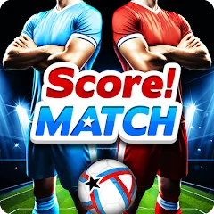 Взлом Score! Match - PvP Soccer  [МОД Много монет] - полная версия apk на Андроид