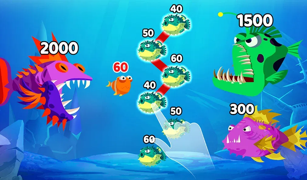 Fish Town IO: Mini Aquarium (Фиш Таун Ай Ой)  [МОД Меню] Screenshot 1