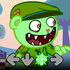 Скачать взломанную Flippy Happy Funkers FNF Mod (Флиппи Хэппи Фанкерс ФНФ Мод)  [МОД Unlimited Money] - последняя версия apk на Андроид