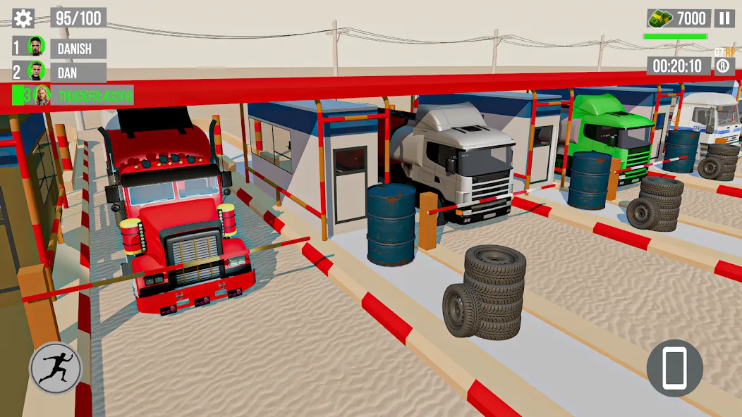 Euro Truck Gas Station Games  [МОД Unlocked] Screenshot 4