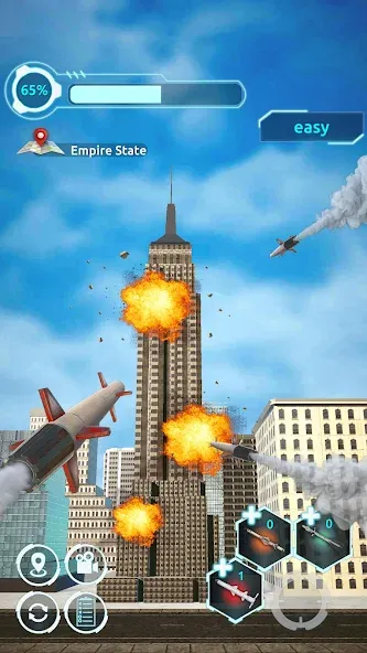 City Demolish: Rocket Smash! (Сити Демолиш)  [МОД Mega Pack] Screenshot 1