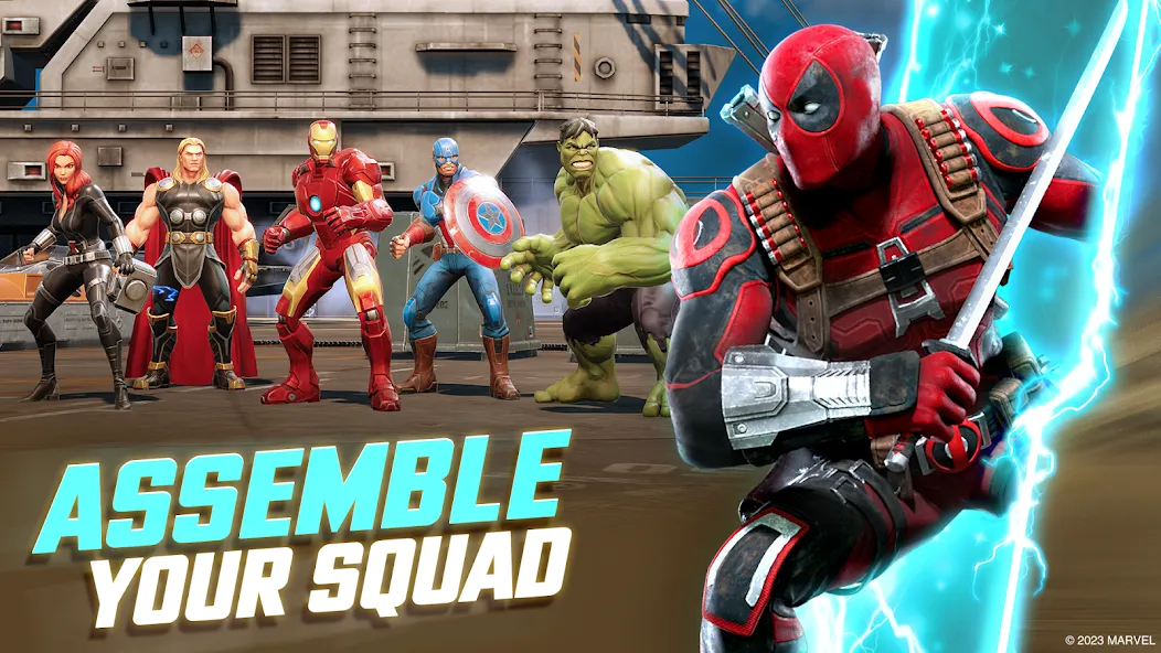 MARVEL Strike Force: Squad RPG (Марвел Страйк Форс)  [МОД Unlimited Money] Screenshot 1