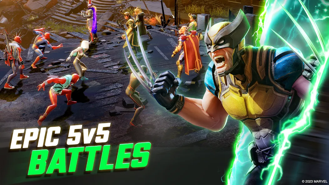 MARVEL Strike Force: Squad RPG (Марвел Страйк Форс)  [МОД Unlimited Money] Screenshot 3