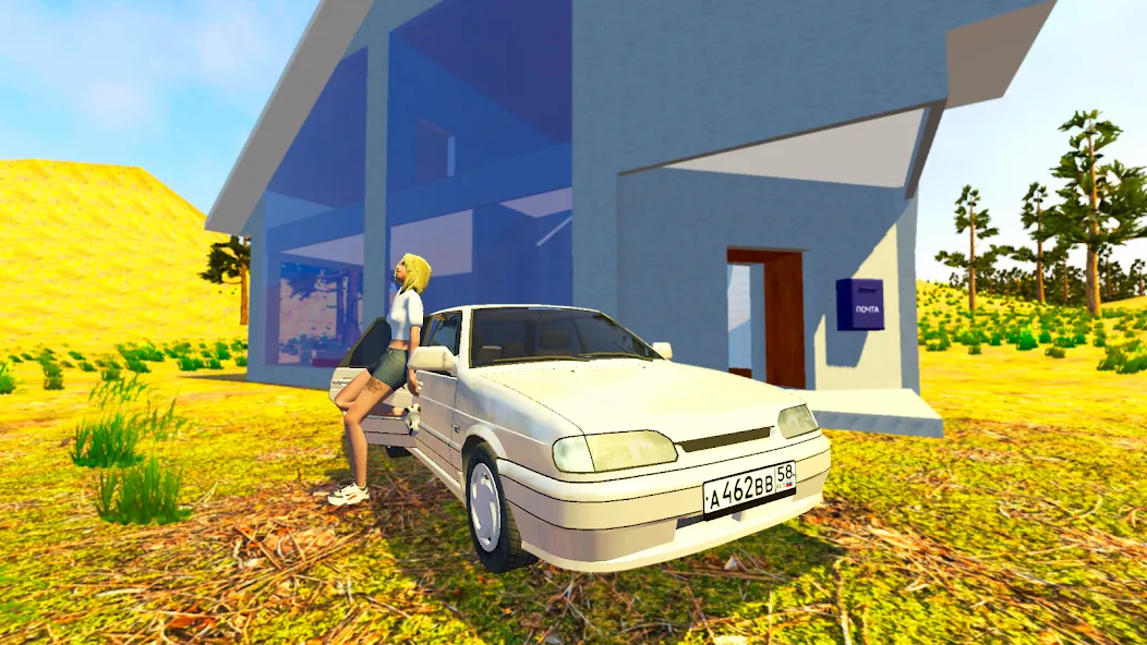 VAZ Driving Simulator: LADA  [МОД Unlocked] Screenshot 1