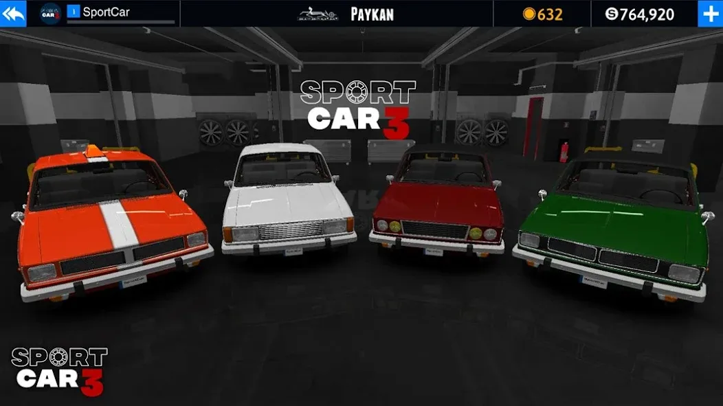 Sport car 3 : Taxi & Police - (Спорткар 3)  [МОД Mega Pack] Screenshot 4