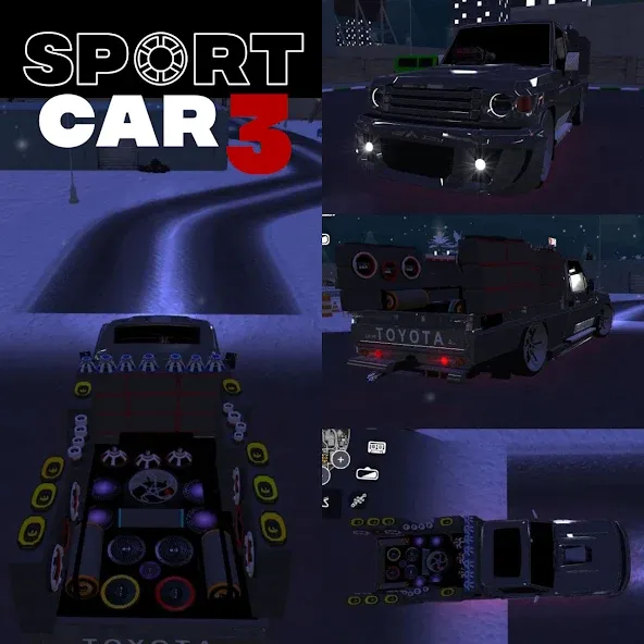 Sport car 3 : Taxi & Police - (Спорткар 3)  [МОД Mega Pack] Screenshot 5