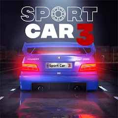 Взломанная Sport car 3 : Taxi & Police - (Спорткар 3)  [МОД Mega Pack] - стабильная версия apk на Андроид