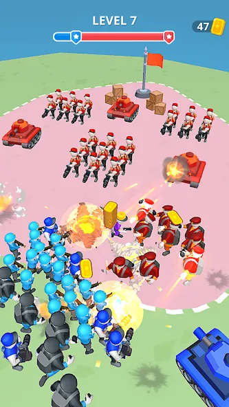 Army War Camp—Battle Game  [МОД Меню] Screenshot 5