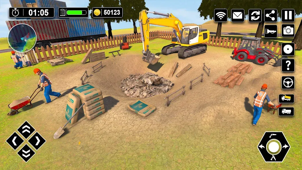 Wood House Construction Game  [МОД Unlocked] Screenshot 5