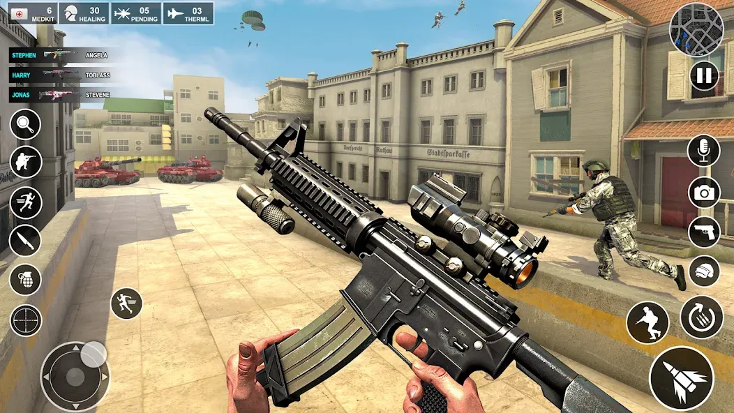 Anti Terrorist Shooting Game  [МОД Mega Pack] Screenshot 1