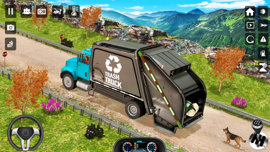 Trash Truck Games Simulator 3D  [МОД Много денег] Screenshot 2