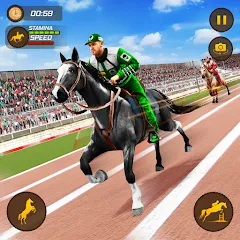 Взлом Horse Racing Game: Horse Games  [МОД Бесконечные монеты] - полная версия apk на Андроид