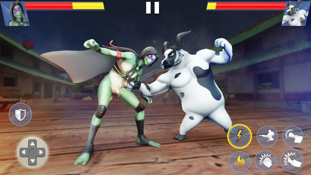 Kung Fu Animal: Fighting Games (Кунгфу животное)  [МОД Menu] Screenshot 3