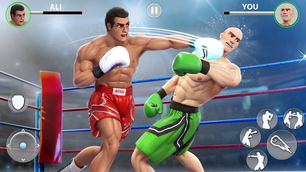 Kick Boxing Games: Fight Game  [МОД Все открыто] Screenshot 2