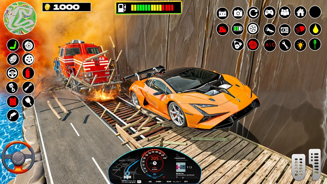 Rampa Car Game: GT Car stunts (Мега Рэмпс)  [МОД Меню] Screenshot 1