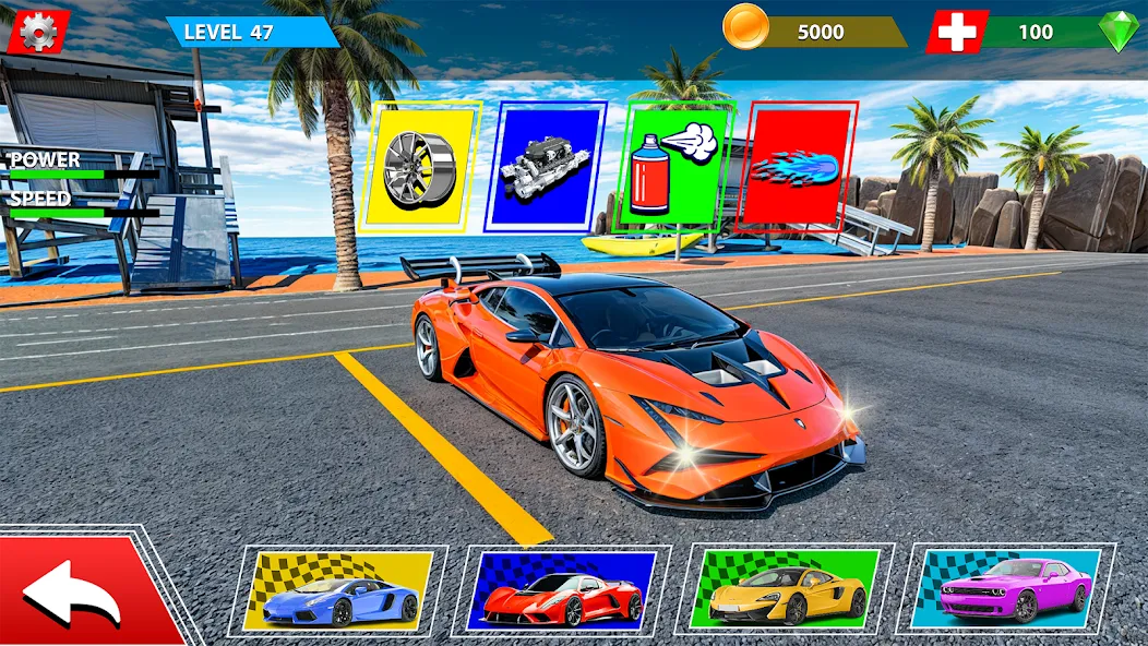 Rampa Car Game: GT Car stunts (Мега Рэмпс)  [МОД Меню] Screenshot 3