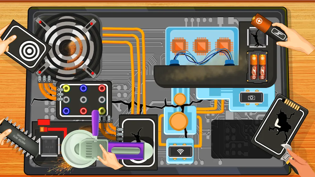 Electronics Repair Master  [МОД Меню] Screenshot 1