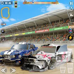 Взломанная Demolition Derby: Car Games  [МОД Бесконечные монеты] - полная версия apk на Андроид