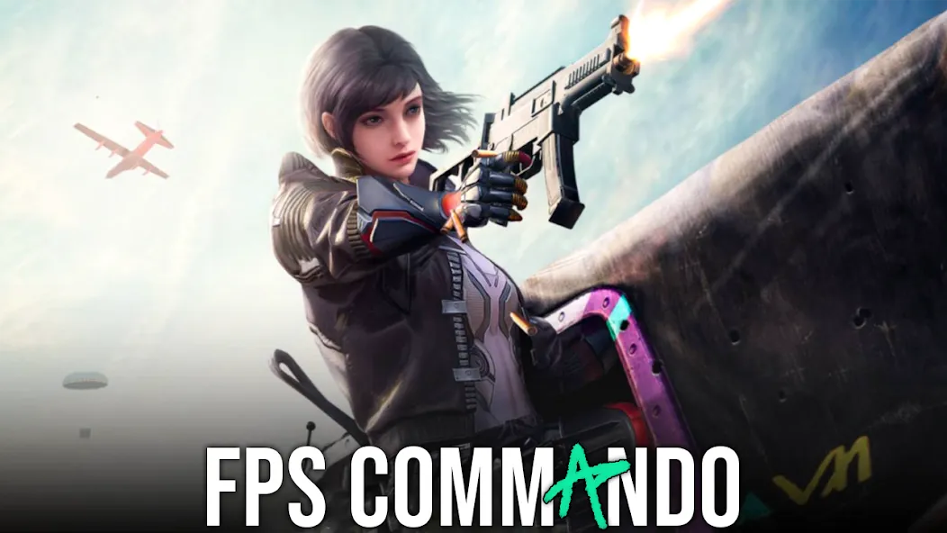 FPS Commando Shooter Games (ФПС Коммандо Шутер Игры)  [МОД Меню] Screenshot 3