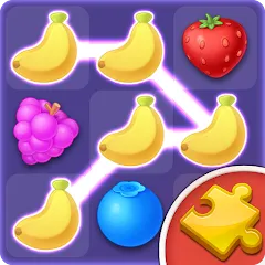 Взлом Jigsaw: Fruit Link Blast (Джигсоу)  [МОД Много денег] - полная версия apk на Андроид