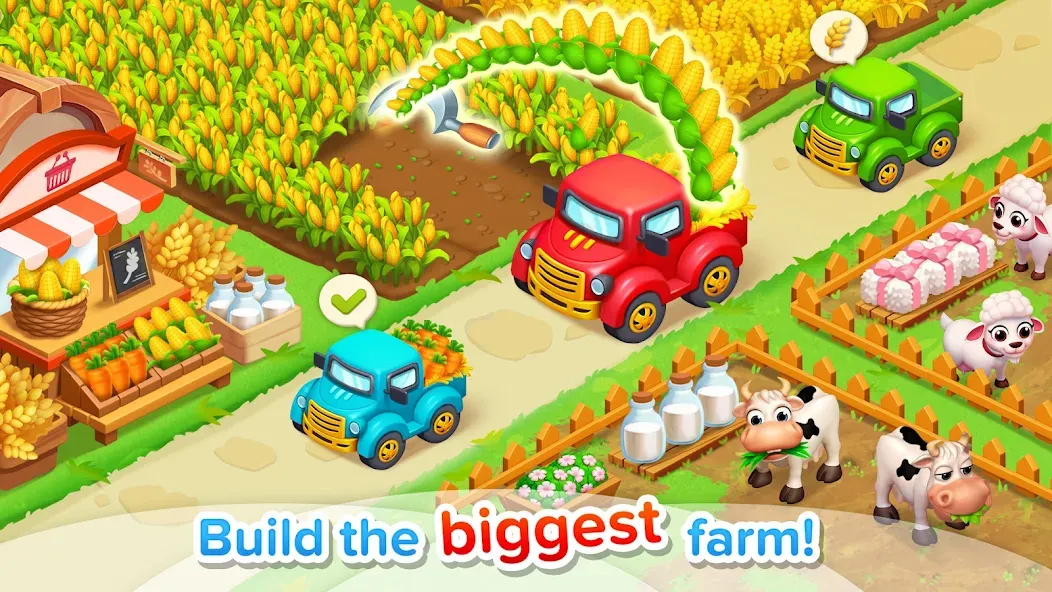 Family Farm Seaside  [МОД Бесконечные деньги] Screenshot 2