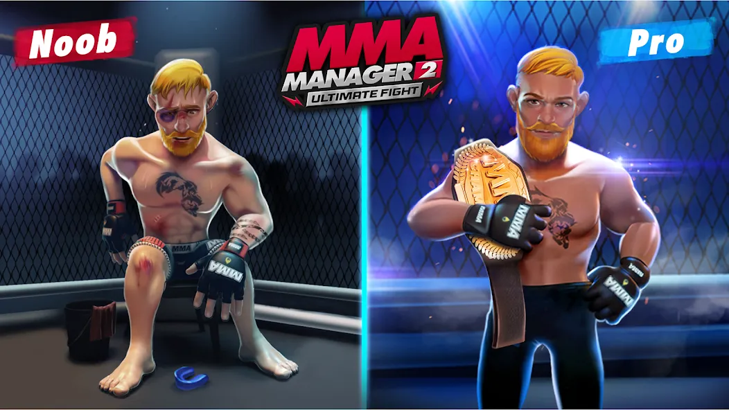 MMA Manager 2: Ultimate Fight (ММА Менеджер 2)  [МОД Бесконечные деньги] Screenshot 1